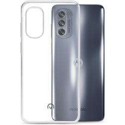 Mobilize Gelly Transparent Motorola Moto G62 TPU souple Coque arrière - Transparent