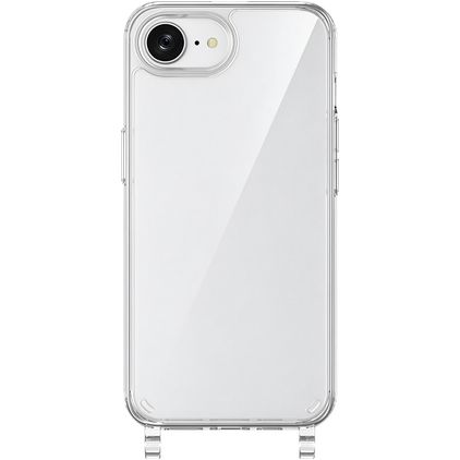 Mobigear Mix & Match Transparent iPhone 17e TPU souple Coque avec cordon - Transparent