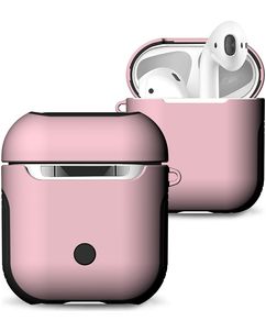 Mobigear Frosted Coque Apple AirPods 2 Coque Rigide - Rose