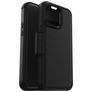 OtterBox Strada Housse iPhone 14 Pro Max Etui en Cuir Véritable - Noir