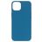 Mobiparts Coque iPhone 13 Coque arrière en Silicone - Blueberry Blue