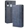 Mobigear Sensation Housse Samsung Galaxy A20e Etui Porte-Monnaie - Bleu