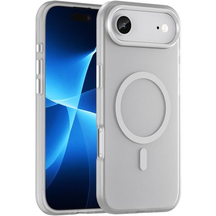 Mobigear Shockproof Coque iPhone Air MagSafe Coque arrière Rigide - Blanc