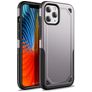 Mobigear Slim Armor Coque iPhone 12 Pro Max Coque arrière Rigide Anti-Chocs - Gris