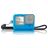 Mobigear Classic Coque GoPro Hero 9 Coque en Silicone Souple - Bleu