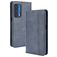 Mobigear Sensation Housse Motorola Edge (2021) Etui Porte-Monnaie - Bleu