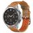 Mobigear Loop Bracelet Nylon pour Smartwatch Fermeture boucle ardillon - 22 mm - Orange