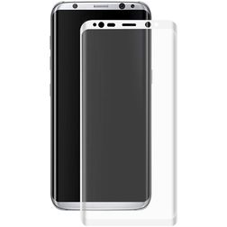Mobigear Curved Samsung Galaxy S8 Plus Verre trempé Protection d'écran - Blanc