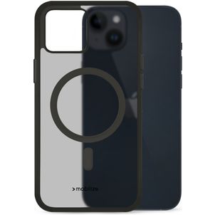 Mobilize Hybrid Coque iPhone 14 Plus MagSafe Coque arrière Rigide Anti-Chocs - Noir