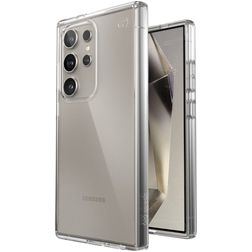 Speck Presidio Perfect Clear Coque Transparente Samsung Galaxy S24 Ultra Coque arrière Rigide Anti-Chocs - Transparent