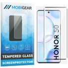Mobigear Premium HONOR 50 Verre trempé Protection d'écran - Compatible Coque - Noir