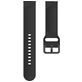 Mobigear Sport Buckle Bracelet Silicone Fitbit Versa 2 Fermeture boucle ardillon - Noir