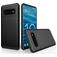 Mobigear Card Coque Samsung Galaxy S10 Coque arrière Rigide Anti-Chocs avec Porte-Cartes - Noir