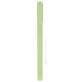 Mobiparts Coque iPhone 12 Pro Max Coque arrière en Silicone - Pistache Green