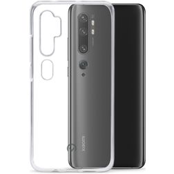 Mobilize Gelly Coque Transparente Xiaomi Mi Note 10 Pro Coque arrière en TPU Souple - Transparent