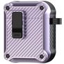 Mobigear Racing Clip Coque Apple AirPods 1 Coque Rigide - Violet