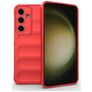 Mobigear Bumpy Coque Samsung Galaxy S24 FE Coque arrière en TPU Souple - Rouge