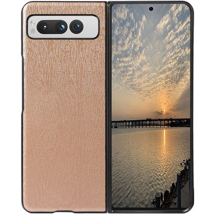 Mobigear Nature Coque Google Pixel Fold Coque arrière Rigide - Or