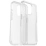 OtterBox Symmetry Coque Transparente iPhone 15 Pro Coque arrière Rigide Anti-Chocs - Transparent