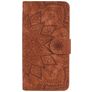 Mobigear Mandala Samsung Galaxy A30s Étui Portefeuille - Marron