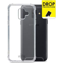 My Style Protective Flex Coque Transparente Samsung Galaxy A6 (2018) Coque arrière en TPU Souple Anti-Chocs - Transparent