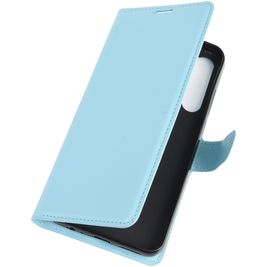 Mobigear Classic Housse HTC Desire 20 Pro Etui Porte-Monnaie - Bleu