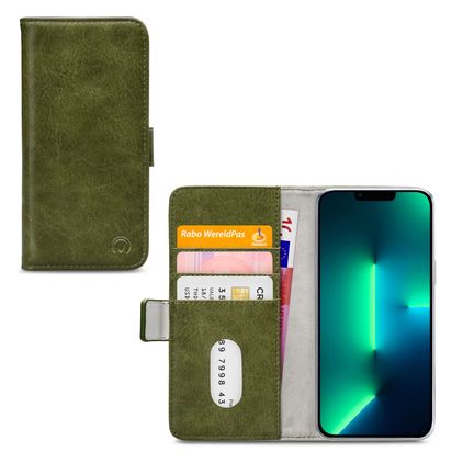 Mobilize Elite Gelly iPhone 13 Pro Max Étui Portefeuille - Vert