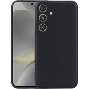Mobigear Basics Coque Samsung Galaxy S25 Coque arrière en TPU Souple - Noir