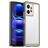 Mobigear Crystal Coque Xiaomi Redmi Note 12 Coque arrière Rigide - Transparent / Gris