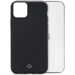 Mobilize Rubber Gelly Coque iPhone 12 Pro Max Coque arrière en TPU Souple - Matt Black
