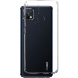 Mobiparts Classic Transparent OPPO A15 TPU souple Coque arrière - Transparent