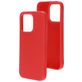 Mobiparts Coque iPhone 14 Pro Coque arrière en Silicone - Scarlet Red