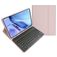 Mobigear Keys Coque iPad Pro 11 Pouces (2025) Etui Clavier Bluetooth QWERTY + Porte-crayon - Rose