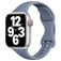 Mobigear Sport Slim Bracelet Silicone Apple Watch Fermeture à clou et passant - 49/46/45/44 mm - Lavande