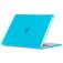 Mobigear Cream Matte Sparkling MacBook Air 13 Pouces (2022-2025) Coque - Bleu - Model A2681 / A3113 / A3240
