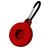 Mobigear Circle Key Coque TPU souple Porte-clés pour Apple AirTag - Rouge