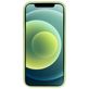Mobiparts Coque iPhone 12 Mini Coque arrière en Silicone - Pistache Green