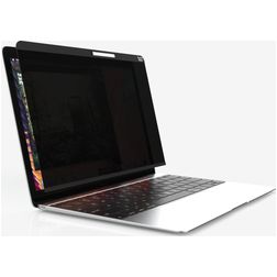 PanzerGlass Dual Privacy Filter MacBook Pro 15 Pouces (2016-2019) Verre trempé Protection d'écran Confidentialité - Compatible Coque