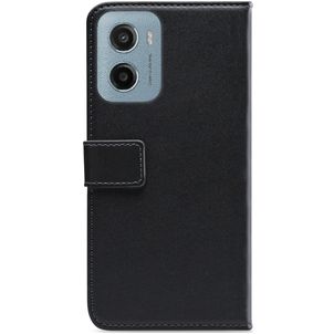 Mobilize Classic Gelly Housse Motorola Moto E15 Etui Porte-Monnaie - Noir