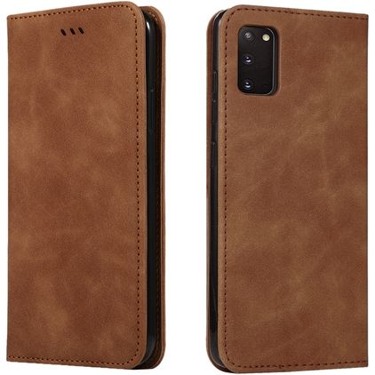 Mobigear Retro Slim Housse Samsung Galaxy S20 Etui Porte-Monnaie - Marron