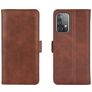 Mobigear Slim Magnet Housse Samsung Galaxy A52 Etui Porte-Monnaie - Marron