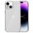 Mobigear Crystal Coque Transparente iPhone 15 Coque arrière Rigide - Transparent