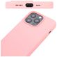 Mobigear Rubber Touch Coque iPhone 14 Pro Coque arrière en Silicone - Noir