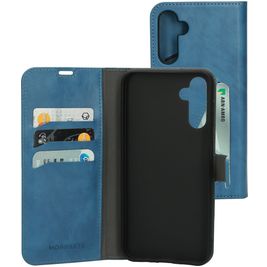 Mobiparts Classic Wallet Housse Samsung Galaxy A14 Etui Porte-Monnaie - Steel Blue