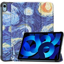 Mobigear Tri-Fold Coque iPad 10 (2022) Etui - Starry Sky