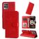 Mobigear Sunflower Housse Realme Narzo 50 4G Etui Porte-Monnaie - Rouge