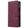 Mobigear Zipper Housse Samsung Galaxy A41 Etui Porte-Monnaie - Rouge