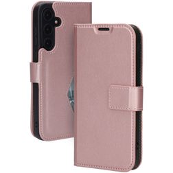 Mobiparts Classic Wallet Samsung Galaxy A55 Étui Portefeuille - Rose