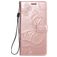 Mobigear Butterfly Housse Samsung Galaxy A31 Etui Porte-Monnaie - Rose doré