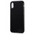 Mobigear Colors Coque iPhone XS Max Coque arrière en TPU Souple - Noir
